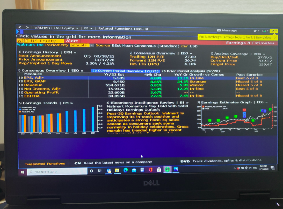 C.? Screen Printed Put Bloomberg's Earnings Tools to Work | New Videos