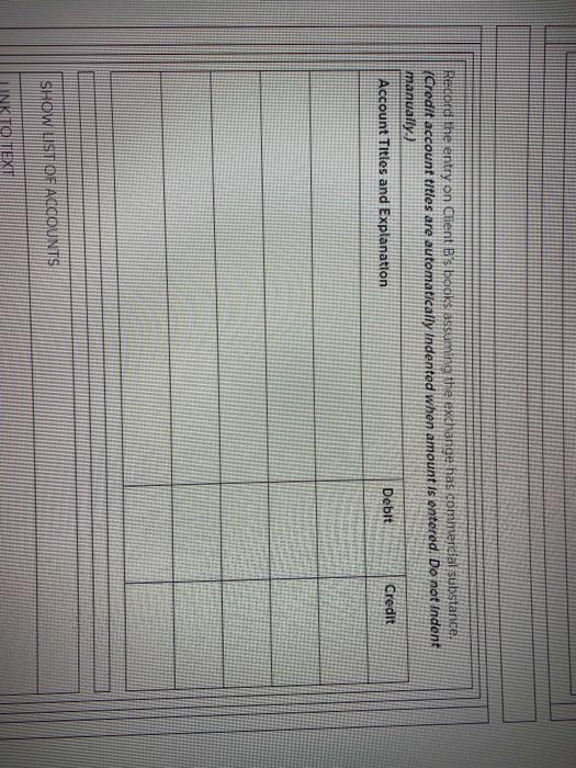 flows on the exchanged assets will indicate the exchange lacks commercial substan
