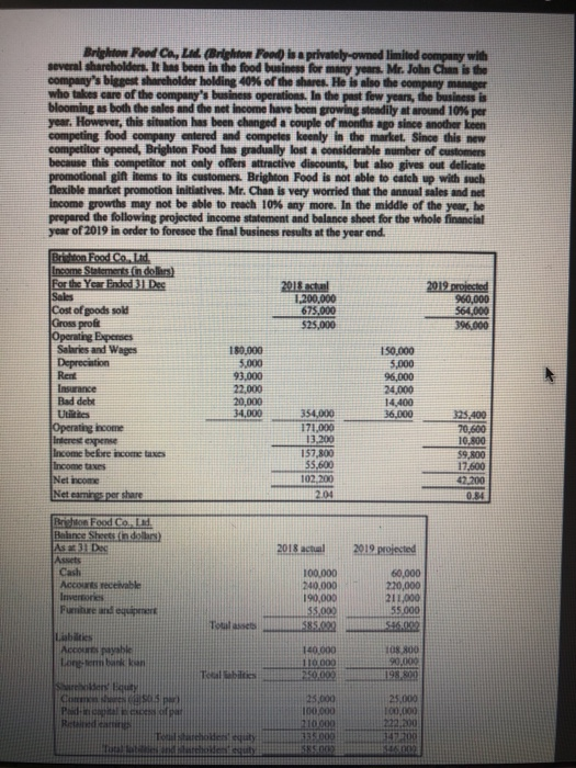 help me answer this ASAP thx Brighton Fown, La Brighton Food) is