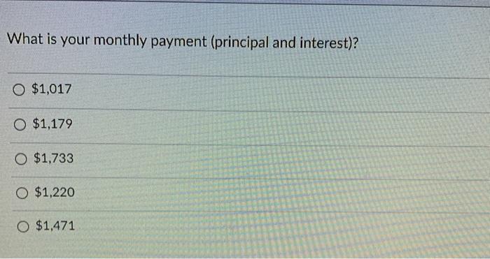 4.0% Holding period: 7 years Closing Costs Discount point: 1.00% (paid to