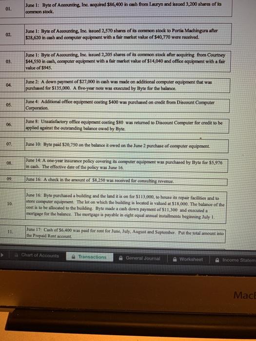June 2, and 10 transactions is a five-yek note, with interest at