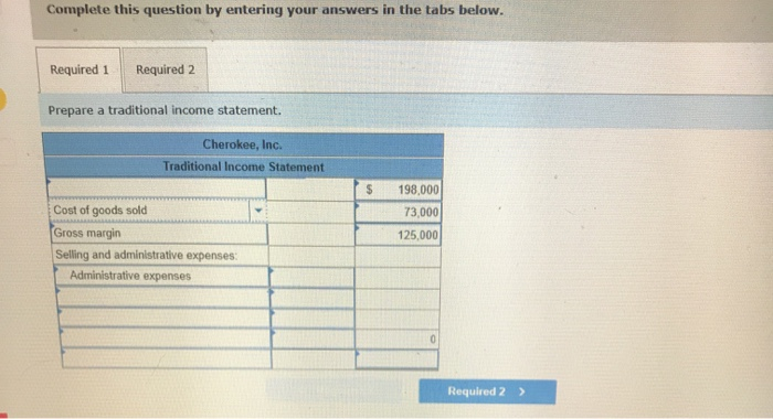 of units sold Selling price per unit Variable selling expense per unit