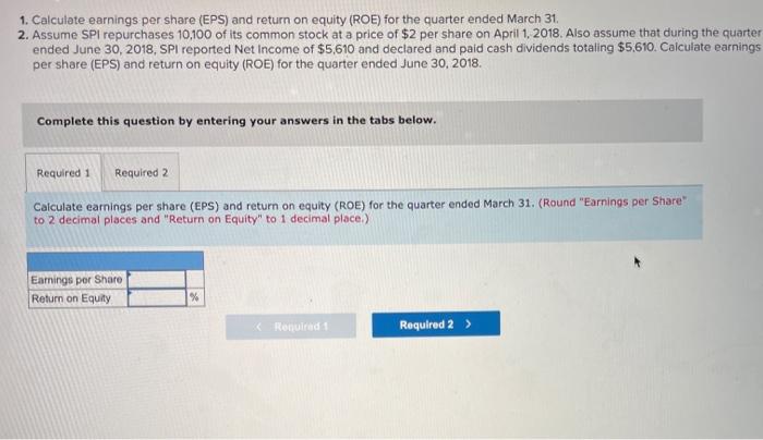 for the quarter ended March 31, 2018. Common Stock, $1 par, 51,000