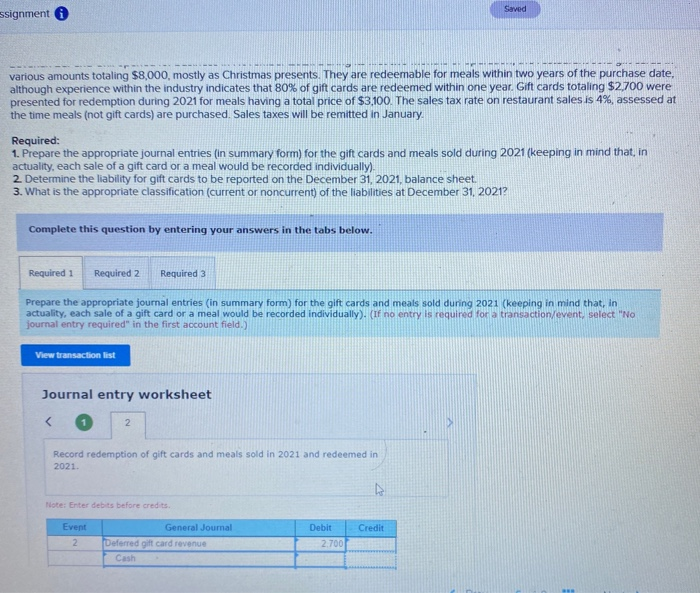  Carved ssignment various amounts totaling $8,000, mostly as Christmas presents. They