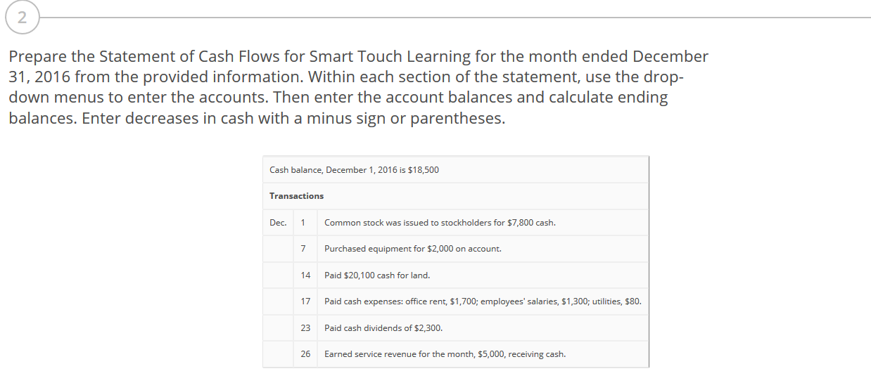 want. Your work will be saved as you work through each part.
