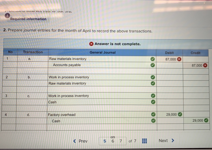 to the questions displayed below.) Marcelino Co.'s March 31 inventory of raw
