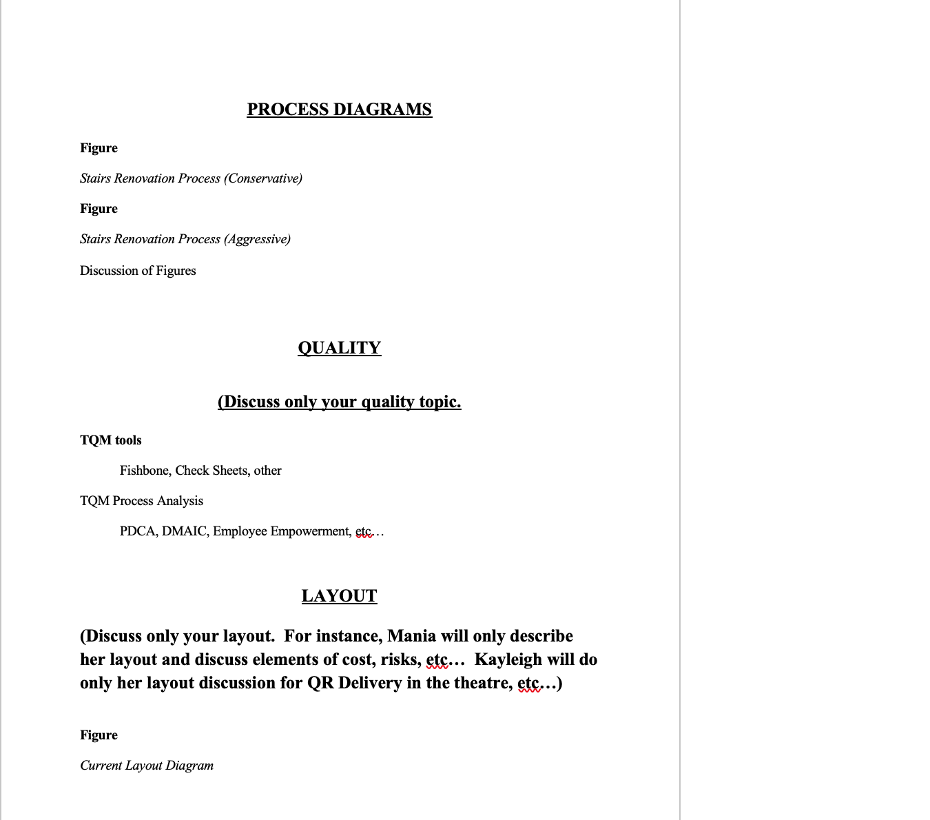 paper is important - see the Popeyes example of how it was