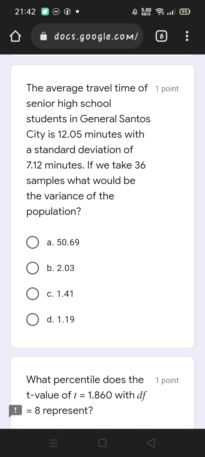 distribution of the random variably Y which represents the number of busy