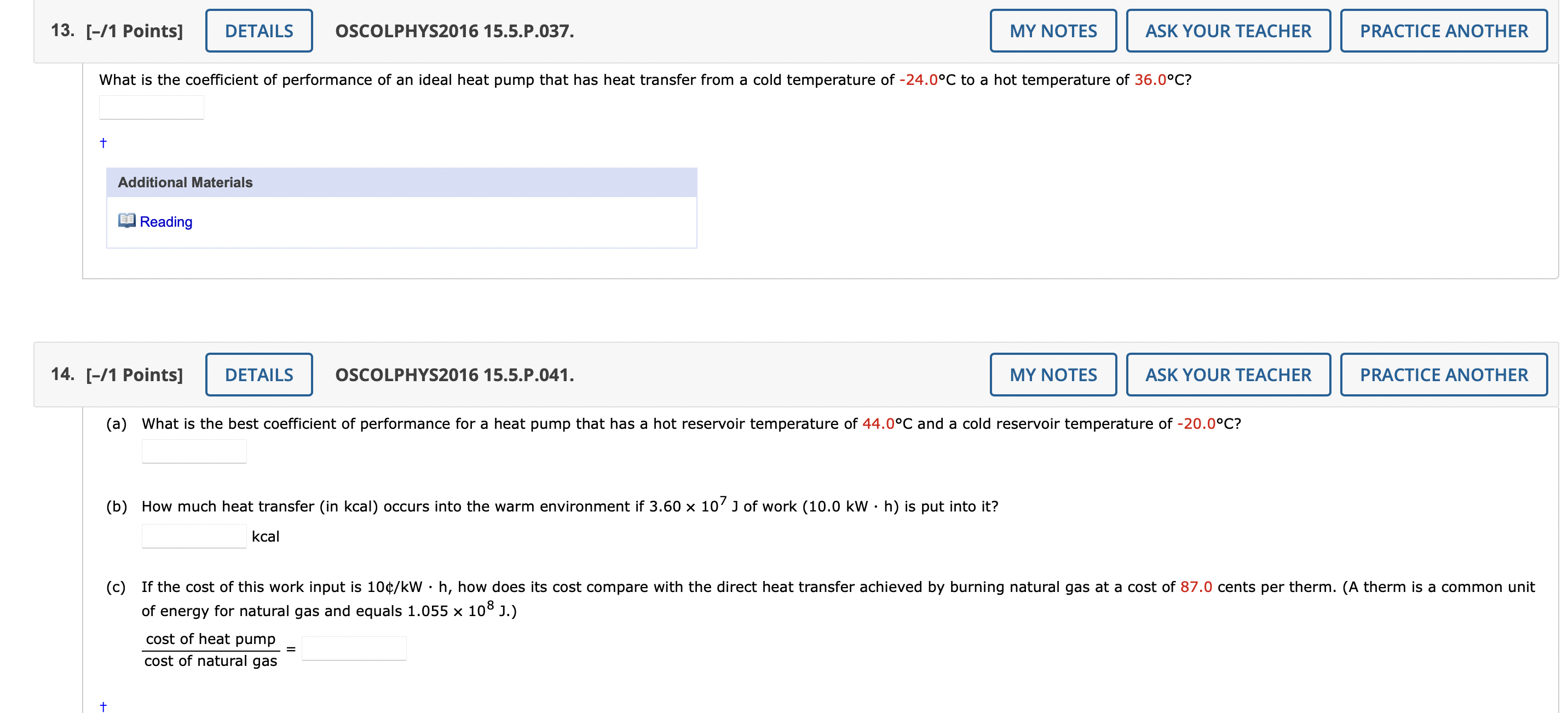 x 108 J of heat transfer occurs to the environment. What is