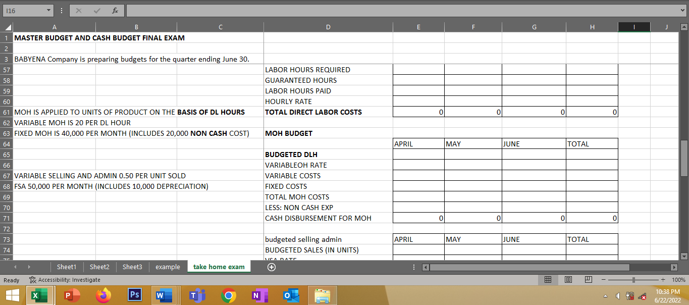 CASH COLLECTIONS 12 APRIL MAY JUNE TOTAL 13 ADDITIONAL INFO ACCOUNTS RECEIVABLE