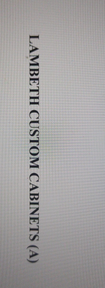 What other data would have been helpful for the case of Lambeth