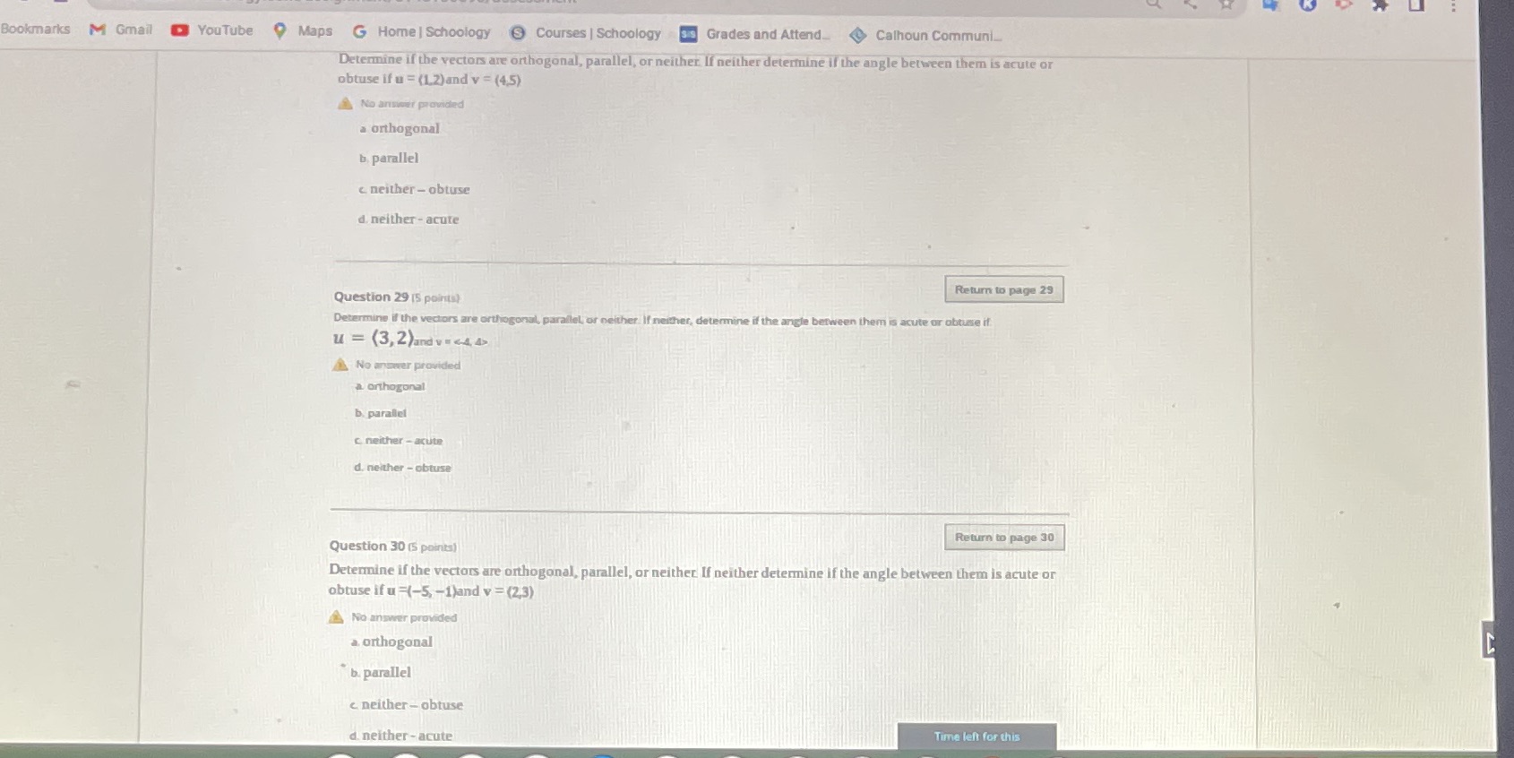 answer these questions asap Bookmarks M Gmail YouTube ) Maps G Home