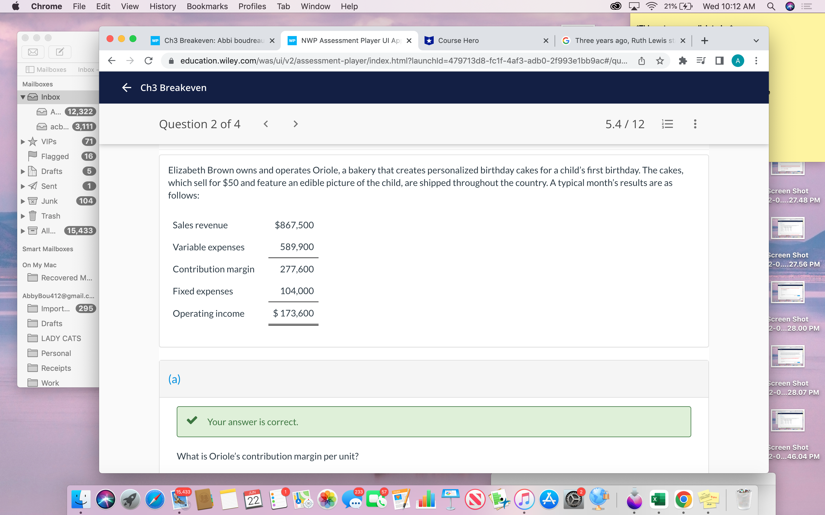 Chrome File Edit View History Bookmarks Profiles Tab Window Help 21%