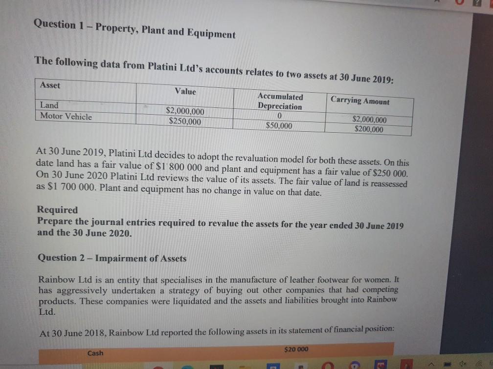 how you got the answer for each step. if you added then