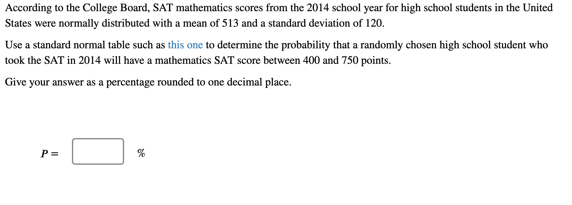 Shannon randomly picks 44 oranges. Estimate the probability that the number of