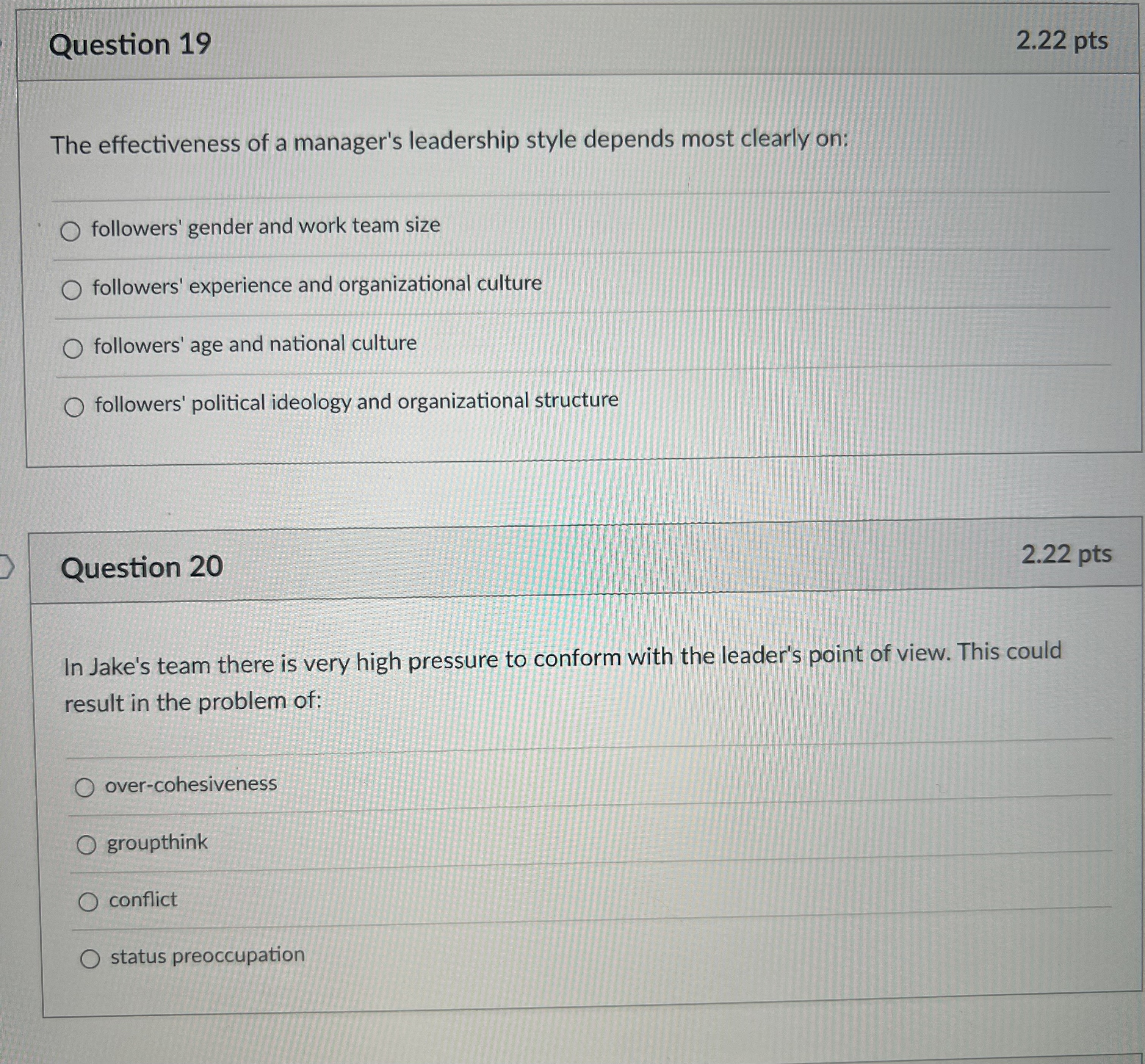 are a human resource specialist and, as part of an effort to