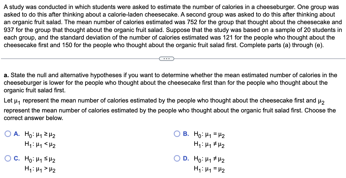 the two population proportions? Determine the null and alternative hypotheses. Choose the
