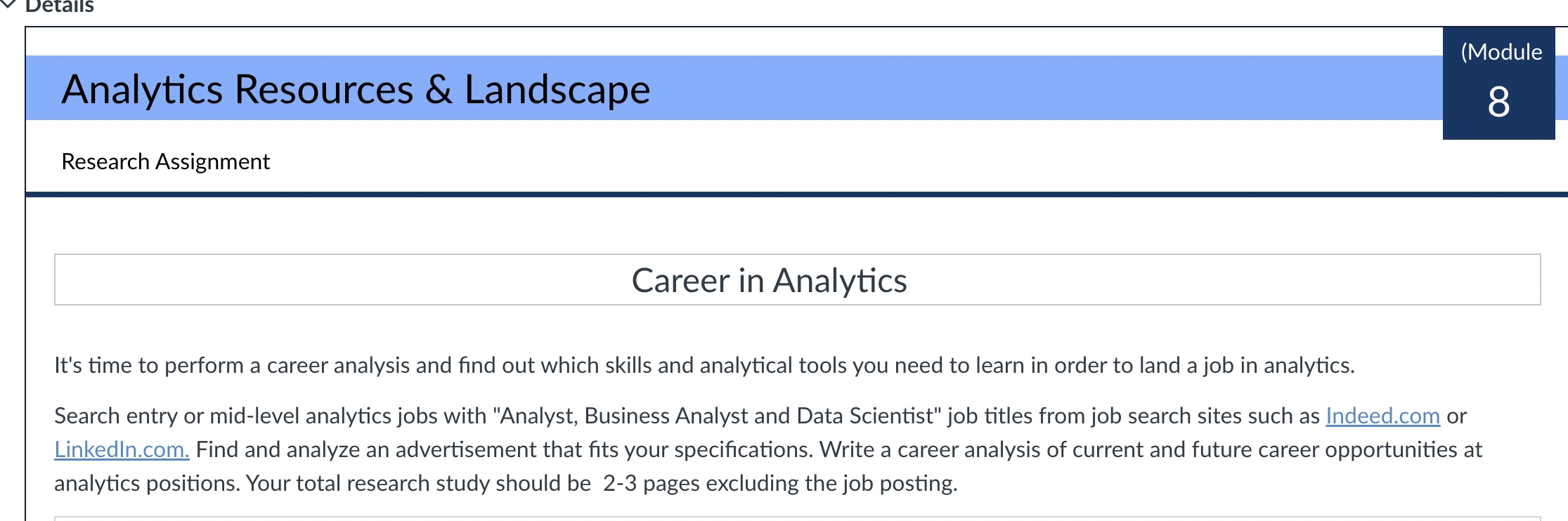Please complete the following assignment according to instructions. The paper needs to