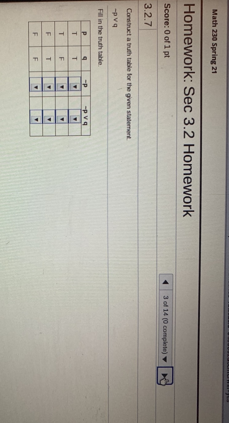 Help me please please Math 230 Spring 21 Homework: Sec 3.2 Homework