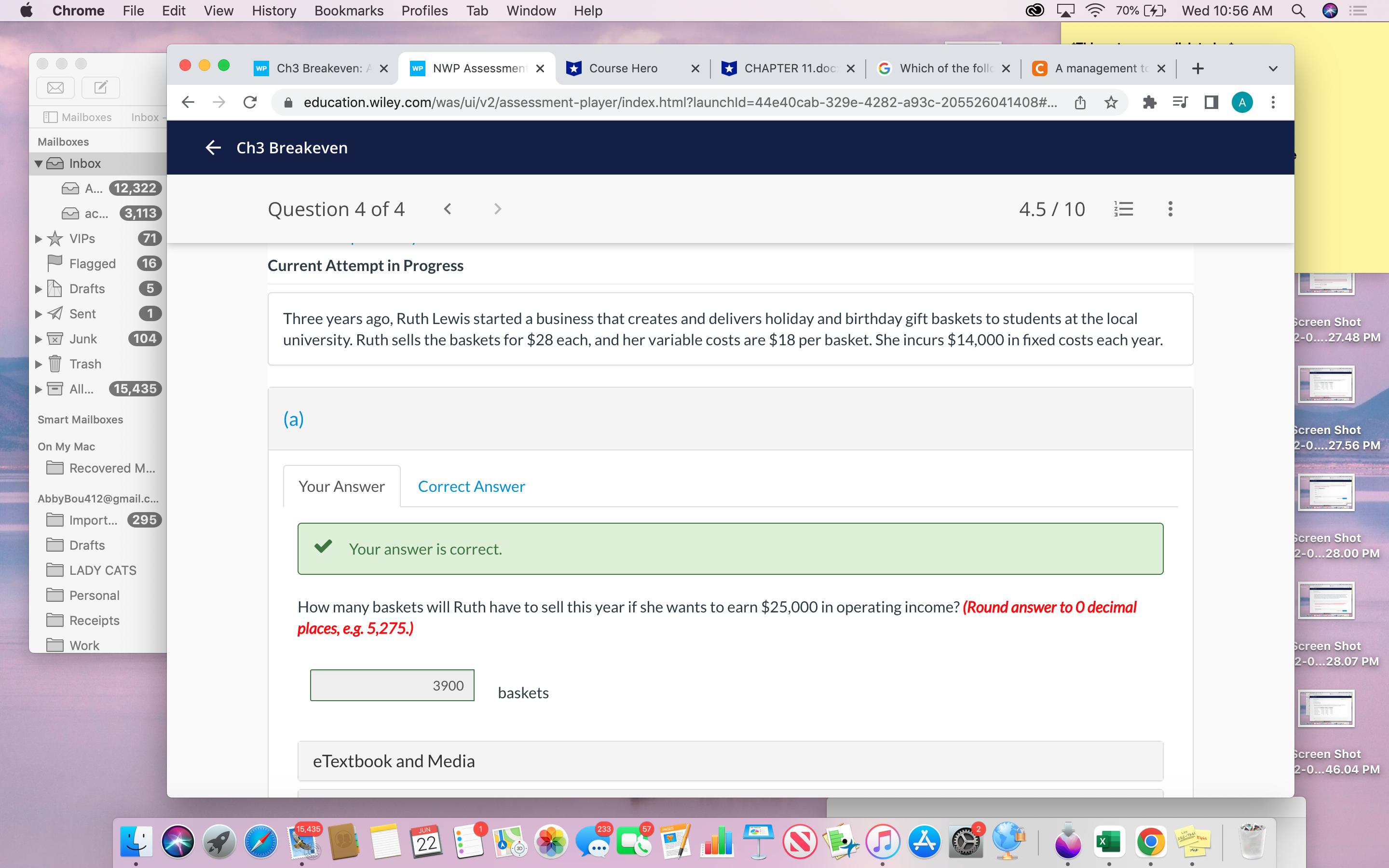 Chrome File Edit View History Bookmarks Profiles Tab Window Help 70%