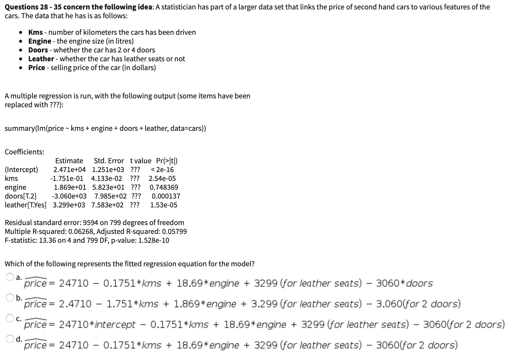 Hi, can you please help me answer these multiple-choice questions relating to