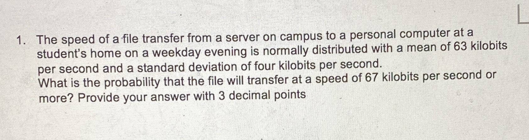 Please explain how you get the FINAL answer. Show all steps &