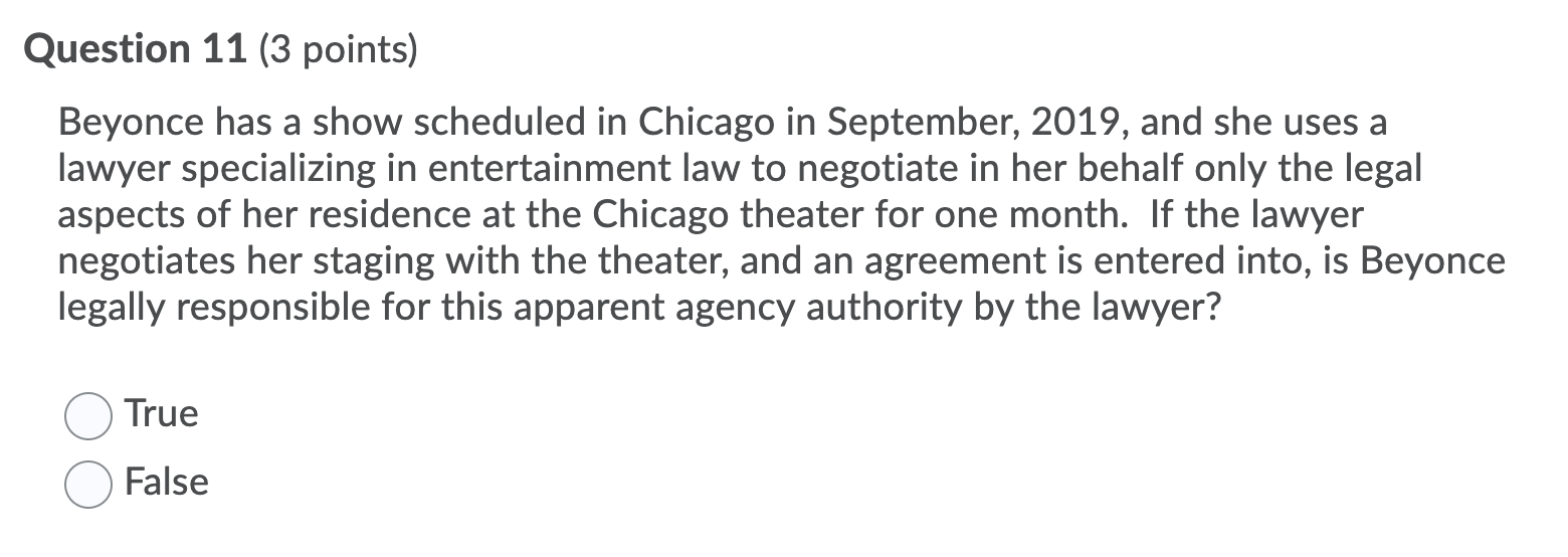 Help me answer this question by choosing TRUE or FALSE. This question