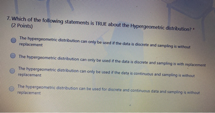 Continuous, Continuous b. Continuous, Discrete c. Discrete , Continuous d. Discrete, Discrete