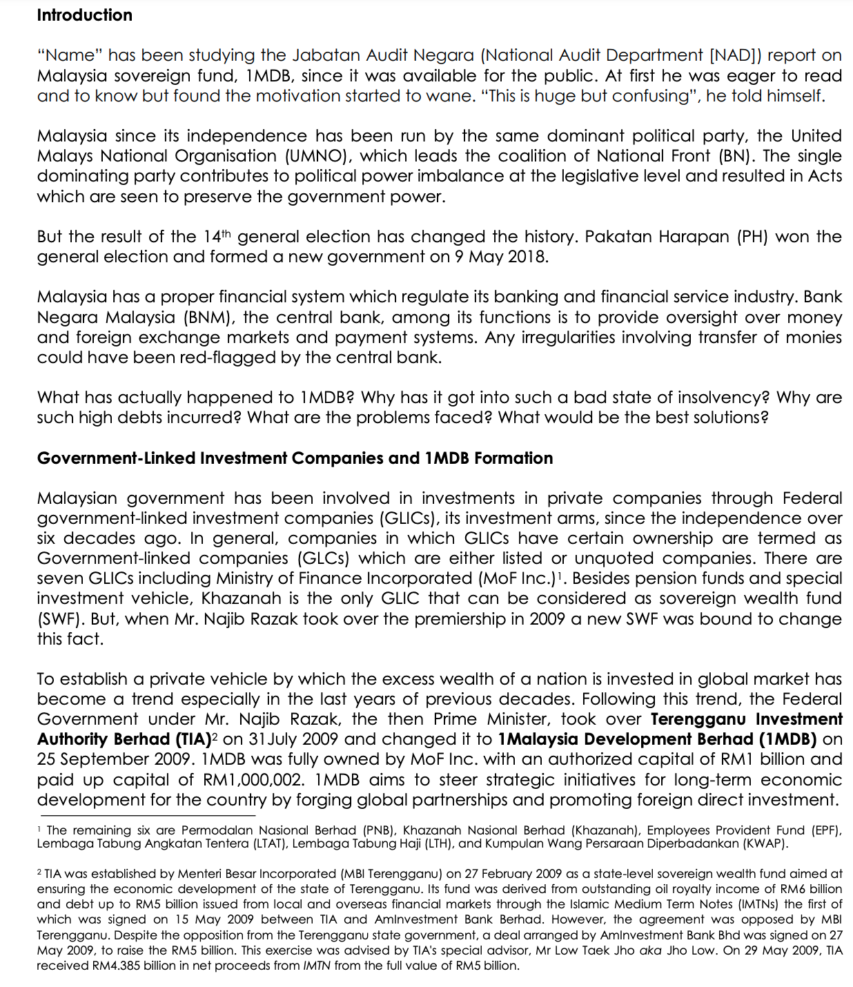 NOTE: PLEASE BEFOR YOU ANSWER IT READ THE ARTICLE/CASE AND PLEASE EXPLAIN