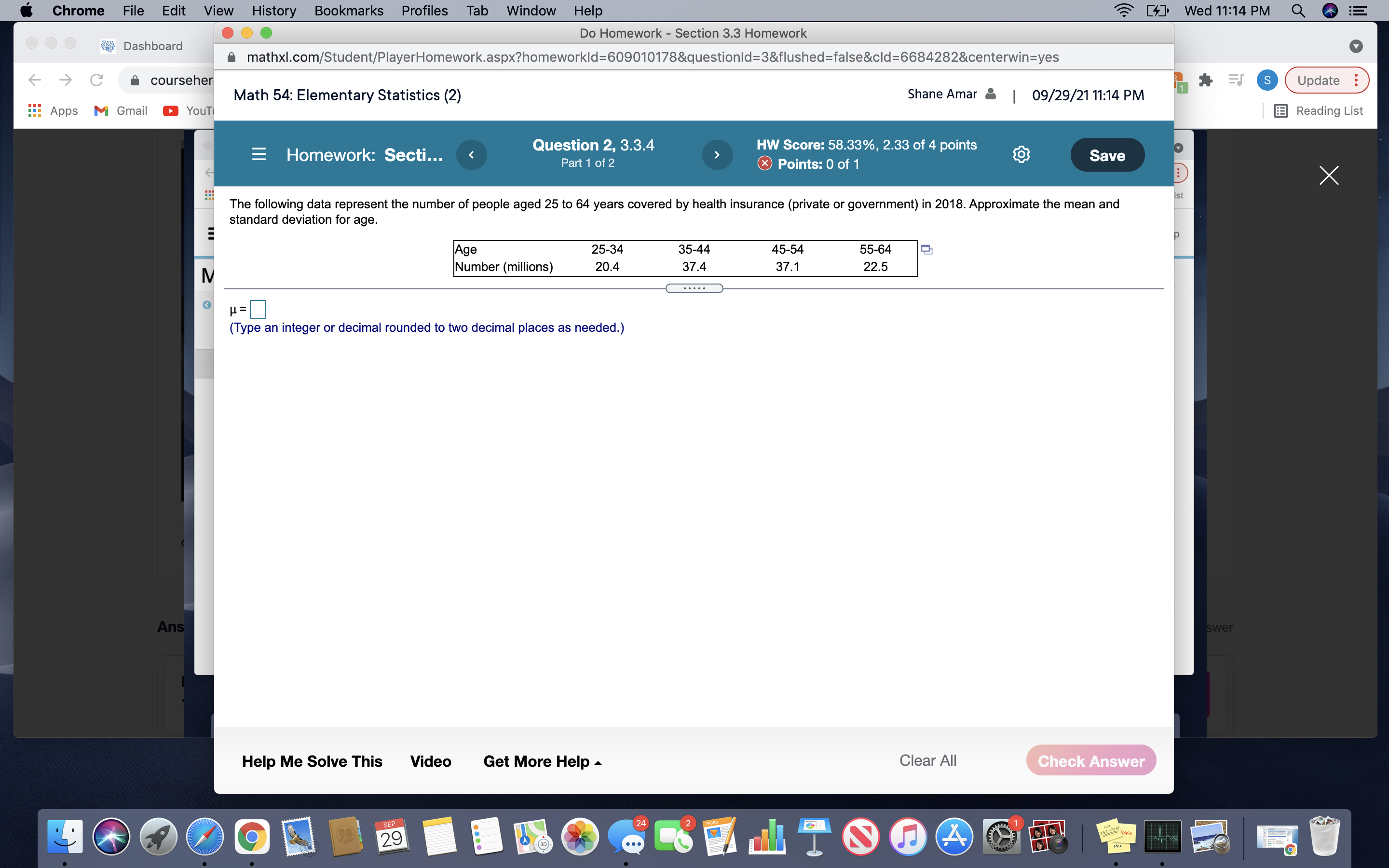 Chrome File Edit View History Bookmarks Profiles Tab Window Help [