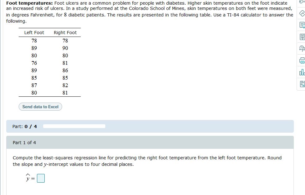 please help Foot temperatures: Foot ulcers are a common problem for people