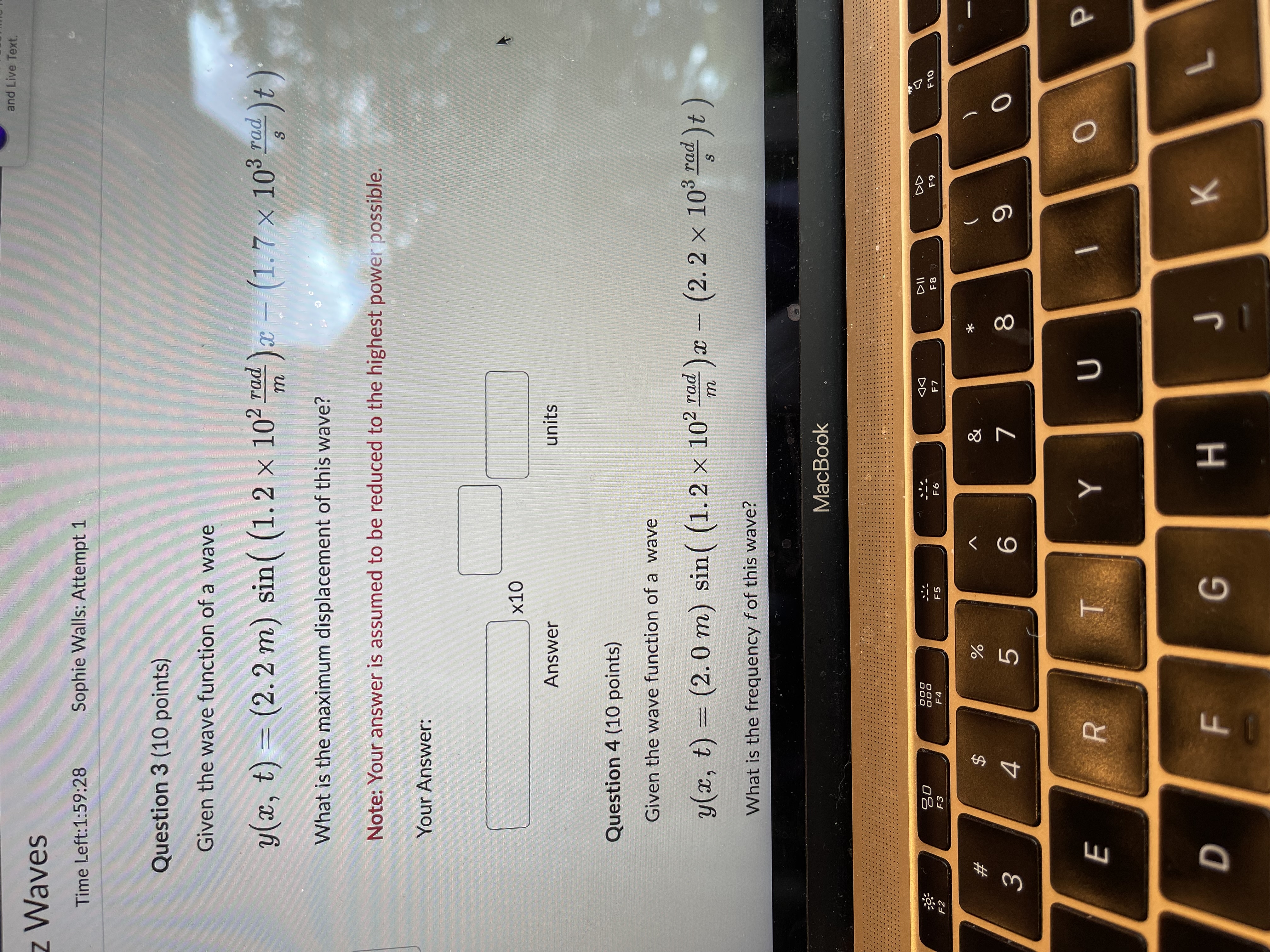 P X Course Her X SOLVED:W x & Numerade x T Transtutors