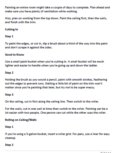 Tool Buckets Small Paint Bucket for Trim Materials Hand Cleaner Mineral Spirits,