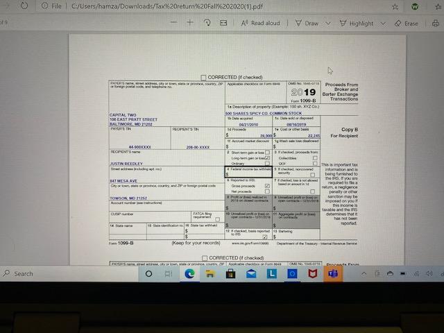 received, use the income forms provided. Make sure to determine whether each