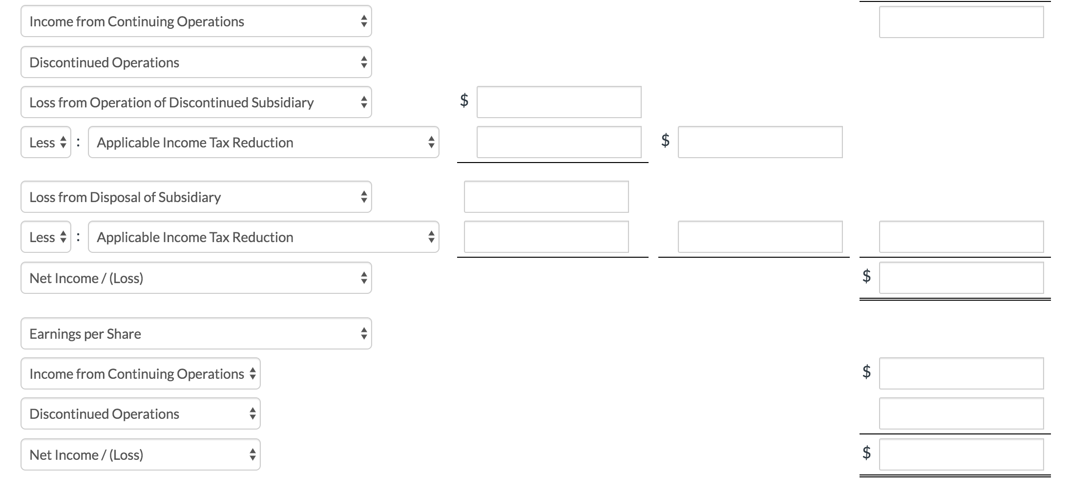 common shares outstanding. In 2020, the company reported income from continuing operations
