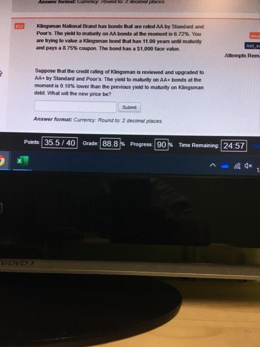  Answer format Cuebund for den places 132 Klingsman National Brand has