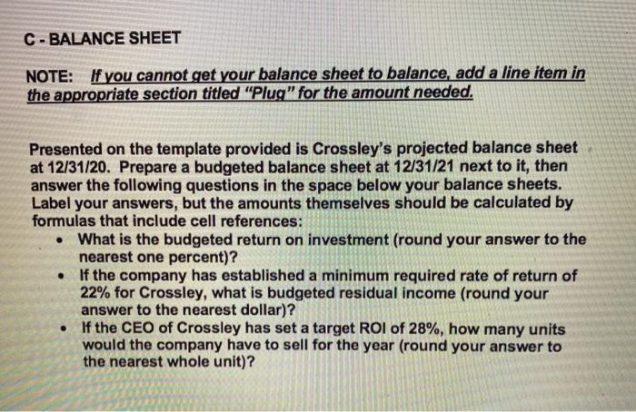  i need help to finish the balance sheet and answer the