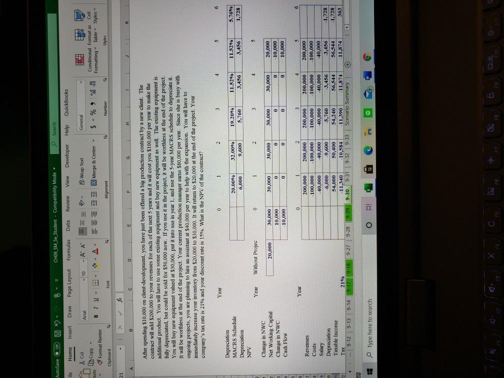  please help with all blanks. including NVP AutoSave OF CH09_SM_5e_Student -