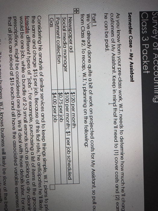 have to complete more than 10 jobs. W.L. needs to be able