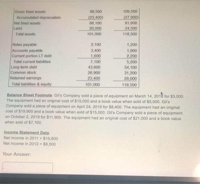 THE PRIOR PROBLEM, SOME NUMBERS IN THIS QUESTION DIFFER FROM THE PRIOR