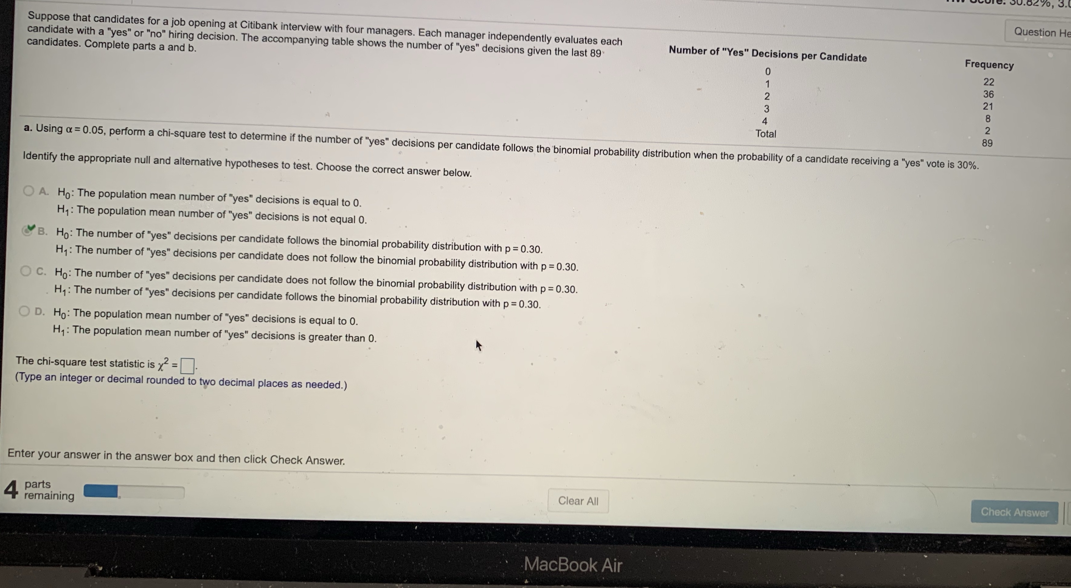 C. The chi - square critical value x2a = type in injure