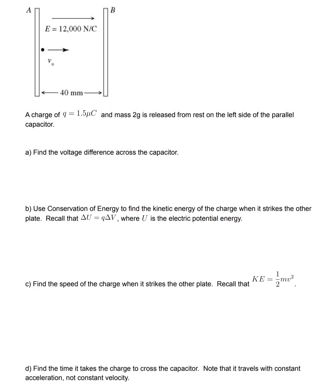  } E : 12.000 N/C' 0h- '- 0 * 40 mmiv