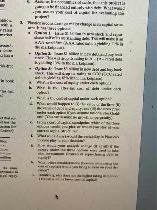  number 3 UU with a a. e. Assume, for economies of