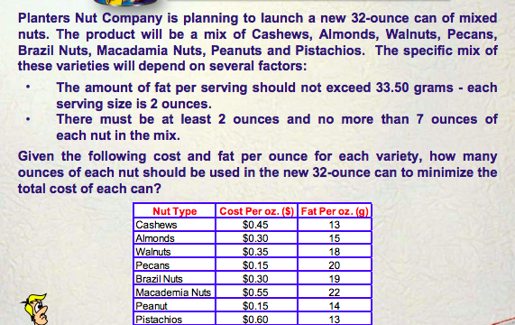 I am having trouble with setting up the solver parameter and finding