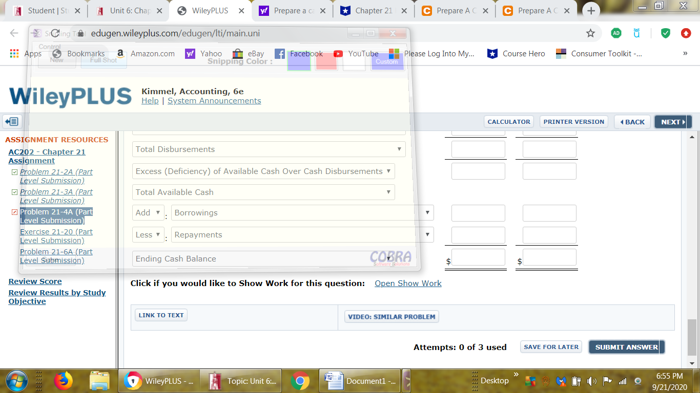 YouTube Please Log Into My. Course Hero Consumer Toolkit -... WileyPLUS Kimmel,