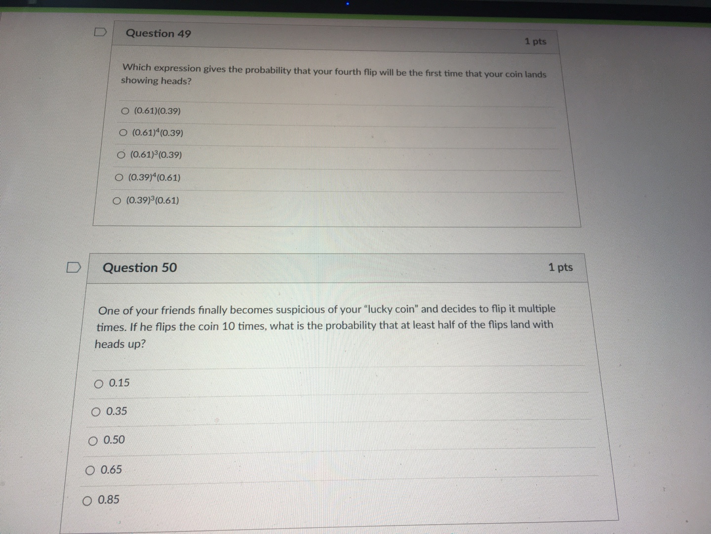 this is statistics course and I need help with answering these questions.