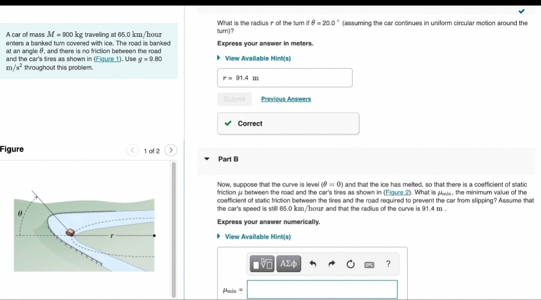 please help with part b What is the radius r of the