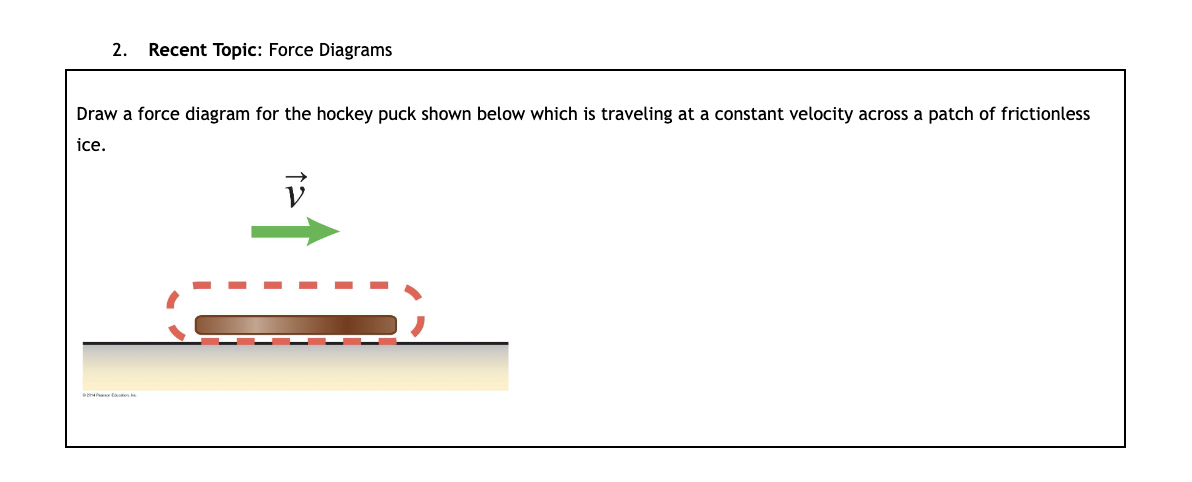 that would match the situation shown below: The person on the bench