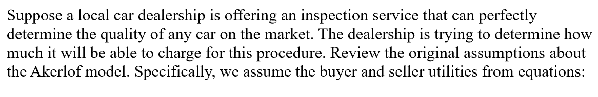 Please help me answer this question , thanks! Suppose a local car