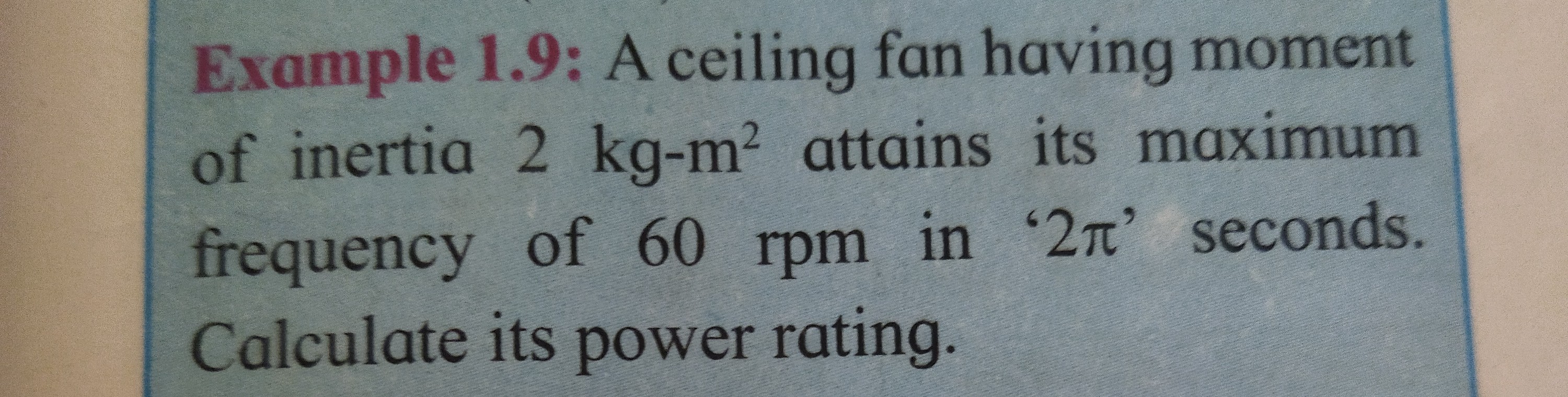 balloon is revolving at 60 rpm. In the course of time, 48.8